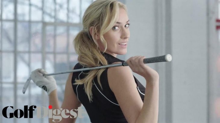 Paige Spiranac（ペイジ・スピラナック） Has 3 Hip Exercises for Longer Drives｜Total Golf Workout｜Golf Digest