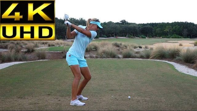 Anna Nordqvist（アンナ・ノルドクビスト） 4K UHD SLOW MOTION & REGULAR SPEED DTL DRIVER GOLF SWING