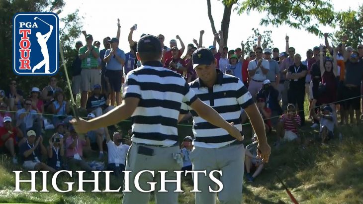 Jordan Spieth（ジョーダン・スピース）, Patrick Reed（パトリック・リード） Extended Highlights｜Day 1｜Presidents Cup 2017