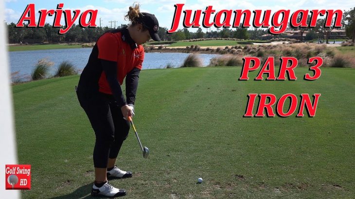 Ariya Jutanugarn（アリヤ・ジュタヌガーン） 2017 CME PAR 3 IRON SHOT DTL SLOW MOTION 1080 HD