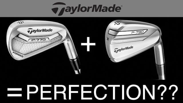 TaylorMade P770 Irons vs P790 Irons｜Full Combo Iron set tested by Average Golfer