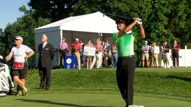 Tiger Woods highlights from Round 1 of Quicken Loans