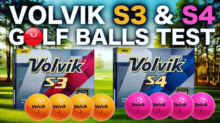 NEW VOLVIK S3 & S4 GOLF BALLS REVIEW