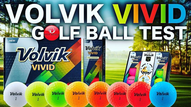 NEW VOLVIK VIVID GOLF BALLS REVIEW