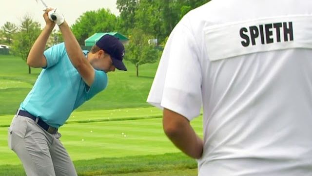 Jordan Spieth pre-round warm-up routine