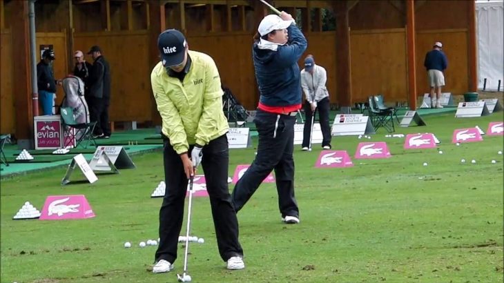 In-Gee Chun（チョン・インジ） 練習風景｜Evian Championship 2016 final day