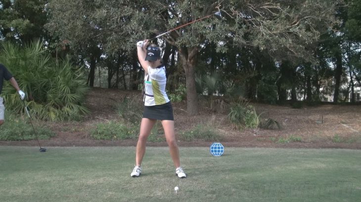 Sandra Gal（サンドラ・ガル） – PERFECT FACE ON DRIVER GOLF SWING 2013 – REG & SLOW MOTION – 1080p HD