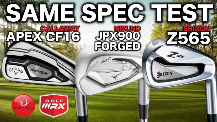 CALLAWAY APEX CF16 Vs MIZUNO JPX900 FORGED Vs SRIXON Z565