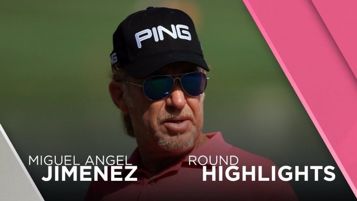 Miguel Ángel Jiménez（ミゲル・アンヘル・ヒメネス） Highlights | Round 2 | 2018 Omega Dubai Desert Classic