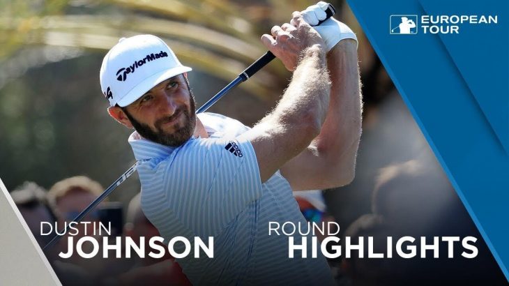 Dustin Johnson（ダスティン・ジョンソン） Highlights | Round 2 | 2018 Abu Dhabi HSBC Golf Championship