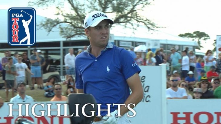 Justin Thomas（ジャスティン・トーマス） Extended Highlights | Round 3 | The Honda Classic 2018