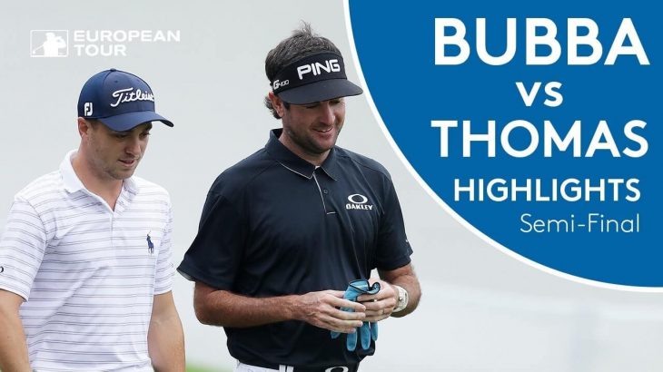 Justin Thomas（ジャスティン・トーマス） vs Bubba Watson（バッバ・ワトソン） | Semi-Final | WGC – Dell Technologies Match Play 2018