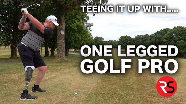 右足が義足のプロゴルファー AARON MOON｜Teeing it up with…..THE ONE LEGGED GOLF PROFESSIONAL!