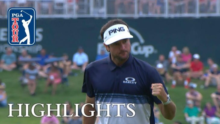 Bubba Watson（バッバ・ワトソン） Highlights｜Round 4｜Travelers Championship 2018