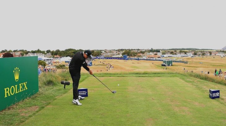 リッキー・ファウラーが458ヤードのビッグドライブ！これがそのスイング！｜Rickie Fowler hits 458-yard drive in Scotland