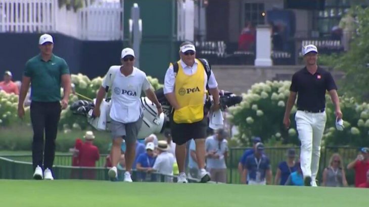 Brooks Koepka（ブルックス・ケプカ）、Adam Scott（アダム・スコット） Final Round｜PGA Championship 2018 （全米プロゴルフ選手権）