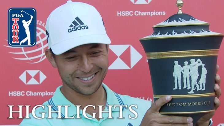 Xander Schauffele（ザンダー・ショーフェル） Highlights｜Round 4｜HSBC Champions 2018