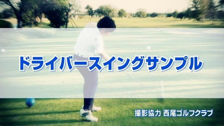 ドライバーショット お手本スイング｜正面・後方アングル｜連続再生｜PGAティーチングプロ 竹内雄一郎