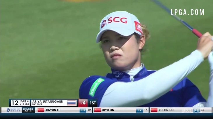 Ariya Jutanugarn（アリヤ・ジュタヌガーン） Highlights｜Round 2｜2018 Blue Bay LPGA