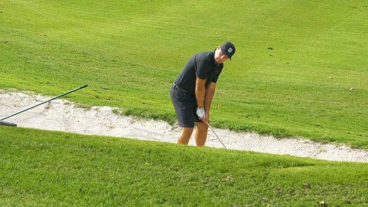 HOW TO HIT A 60 YARD BUNKER SHOT 🎯 at PAUMA VALLEY COUNTRY CLUB｜PAUMA³