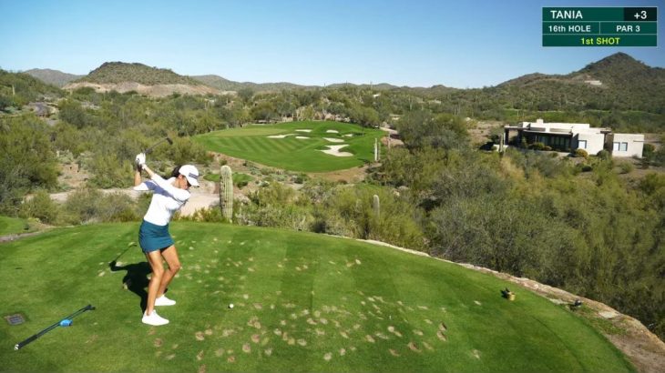 トリックショットの女王、Tania Tare（タニア・テア）とラウンド！｜IS THIS THE BEST PUBLIC GOLF COURSE IN ARIZONA?｜QUINTERO²