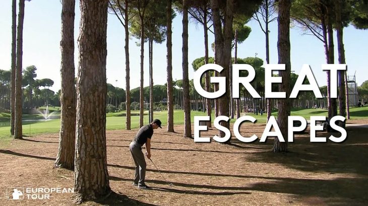 European Tour（欧州男子ゴルフツアー）の凄いリカバリーショット BEST20｜Greatest Escape Shots of the Year｜Best of 2018