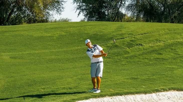 BSKI DUNKS ONE ON HIS WAY TO FIRING A SOLID ROUND AT TPC SCOTTSDALE｜TPC SCOTTSDALE³