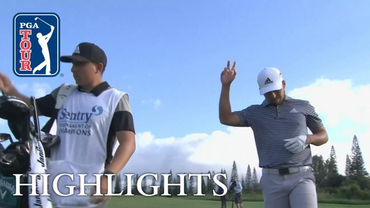 Xander Schauffele（ザンダー・ショーフェル） Winning Highlights｜Round 1-4｜Sentry Tournament of Champions 2019