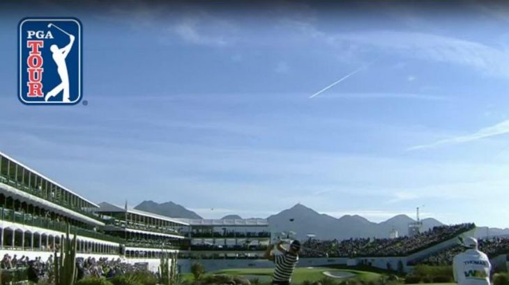 フェニックスオープンの名物ホール16番の全ティーショット｜Every tee shot from No.16｜Round 1｜Waste Management Phoenix Open 2019