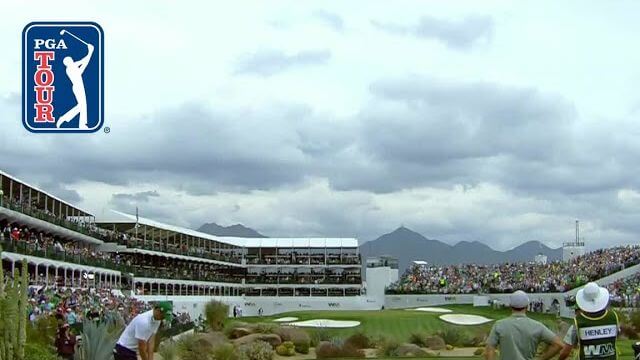 フェニックスオープンの名物ホール16番の全ティーショット｜Every tee shot from No.16｜Round 3｜Waste Management Phoenix Open 2019