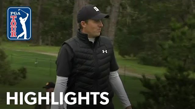 Jordan Spieth（ジョーダン・スピース） Highlights｜Round 2｜AT&T Pebble Beach 2019