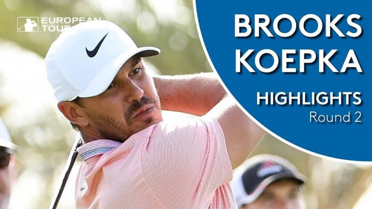 Brooks Koepka（ブルックス・ケプカ） Highlights｜Round 2｜2019 Saudi International