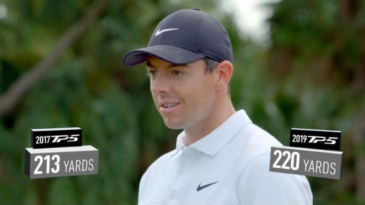 テーラーメイド TP5（2017年） vs TP5（2019年） ゴルフボール 新旧比較 試打インプレッション｜Rory McIlroy（ローリー・マキロイ）