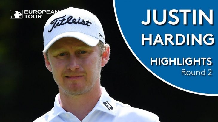 Justin Harding（ジャスティン・ハーディングス） Highlights｜Round 2｜2019 Qatar Masters