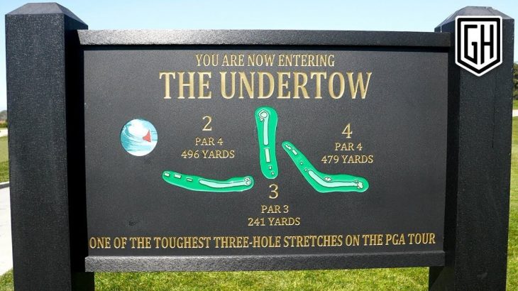 THE UNDERTOW – ONE OF THE TOUGHEST 3 HOLE STRETCHES ON TOUR｜TORREY PINES²