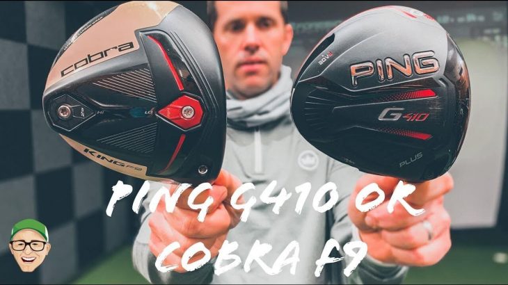 PING G410 PLUS DRIVER vs COBRA KING F9 SPEEDBACK DRIVER REVIEW