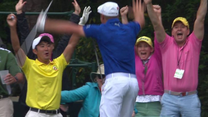 ブライソン・デシャンボー選手のホールインワン！｜マスターズ2019｜Bryson DeChambeau Hole-In-One｜The Masters 2019