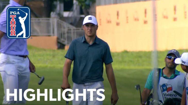 Jordan Spieth（ジョーダン・スピース） Highlights｜Round 1｜Valero Texas Open 2019