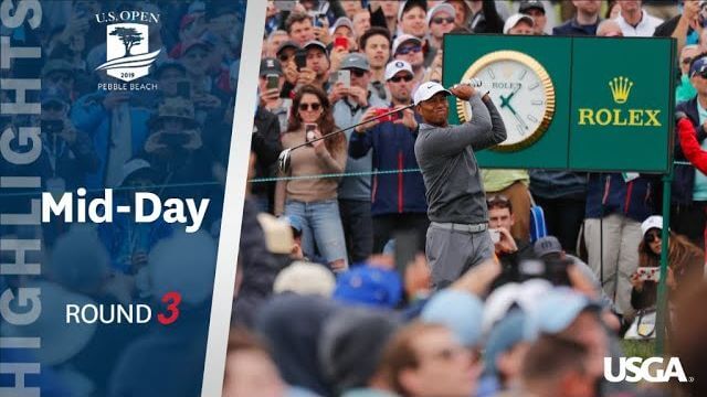 全米オープン Mid-Day Highlights｜Round 3｜2019 U.S. Open Championship at Pebble Beach