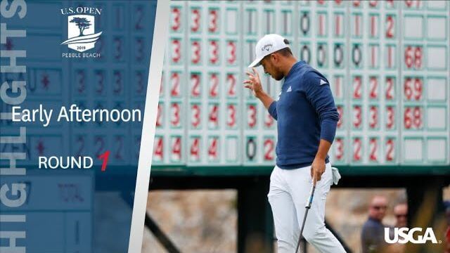 全米オープン Early Afternoon Highlights｜Round 1｜2019 U.S. Open Championship at Pebble Beach