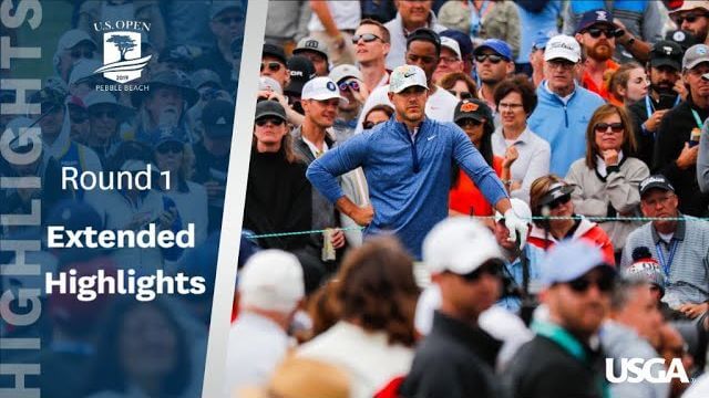 全米オープン Extended Highlights｜Round 1｜2019 U.S. Open Championship at Pebble Beach