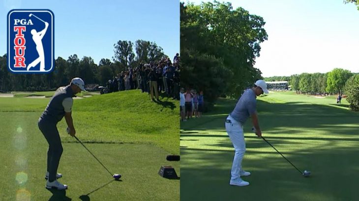 Dustin Johnson（ダスティン・ジョンソン）選手のドロー vs Rory McIlroy（ローリー・マキロイ）選手のフェード