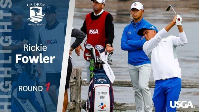 Rickie Fowler（リッキー・ファウラー） Highlights｜Round 1｜2019 U.S. Open Championship at Pebble Beach