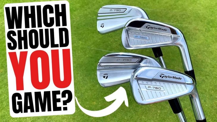 NEW TAYLORMADE P790 IRONS（2019） vs TAYLORMADE P760 IRONS REVIEW｜James Robinson Golf
