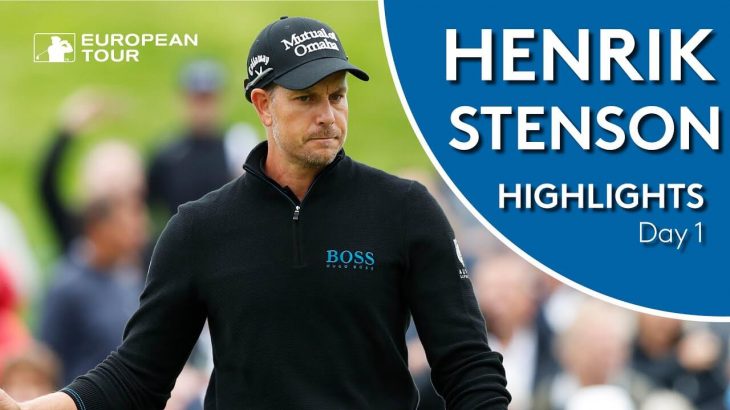 Henrik Stenson（ヘンリク・ステンソン） Highlights｜Round 1｜Scandinavian Invitation 2019