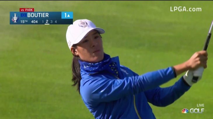 Celine Boutier（セリーヌ・ブーティエール） vs Annie Park（アニー・パーク） Sunday Single Match｜2019 Solheim Cup