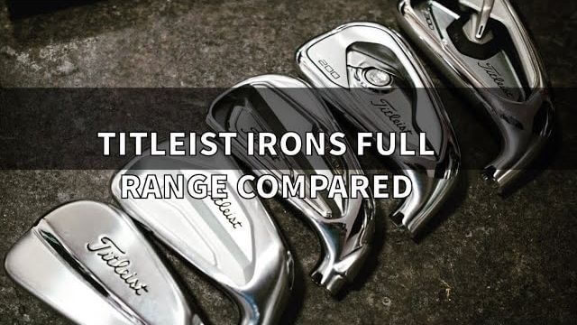 Titleist 620 MB/CB Irons & T100/T200/T300 Irons BLENDING TESTS