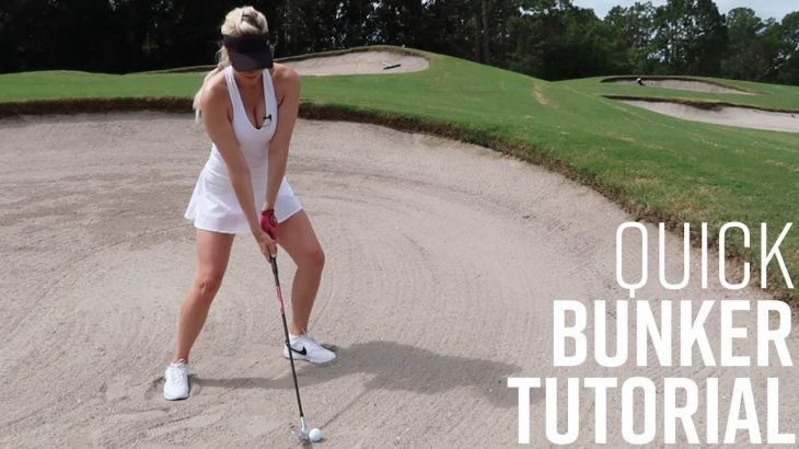 FWバンカー脱出法｜HOW TO HIT OUT OF FAIRWAY AND AWKWARD BUNKERS｜Paige Spiranac（ペイジ・スピラナック）