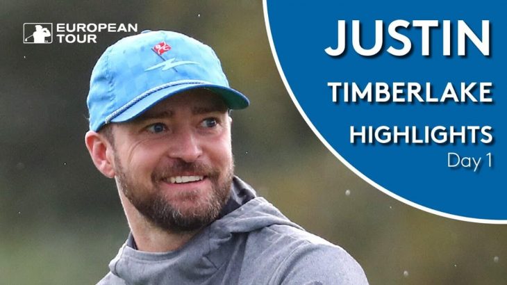Justin Timberlake（ジャスティン・ティンバーレイク） Highlights｜2019 Alfred Dunhill Links Championship