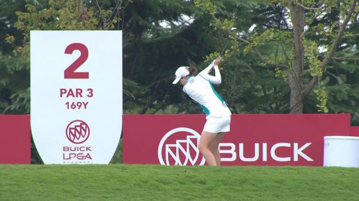 Brittany Altomare（ブリタニー・アルトマーレ） Makes Hole in One｜Round 1｜2019 Buick LPGA Shanghai